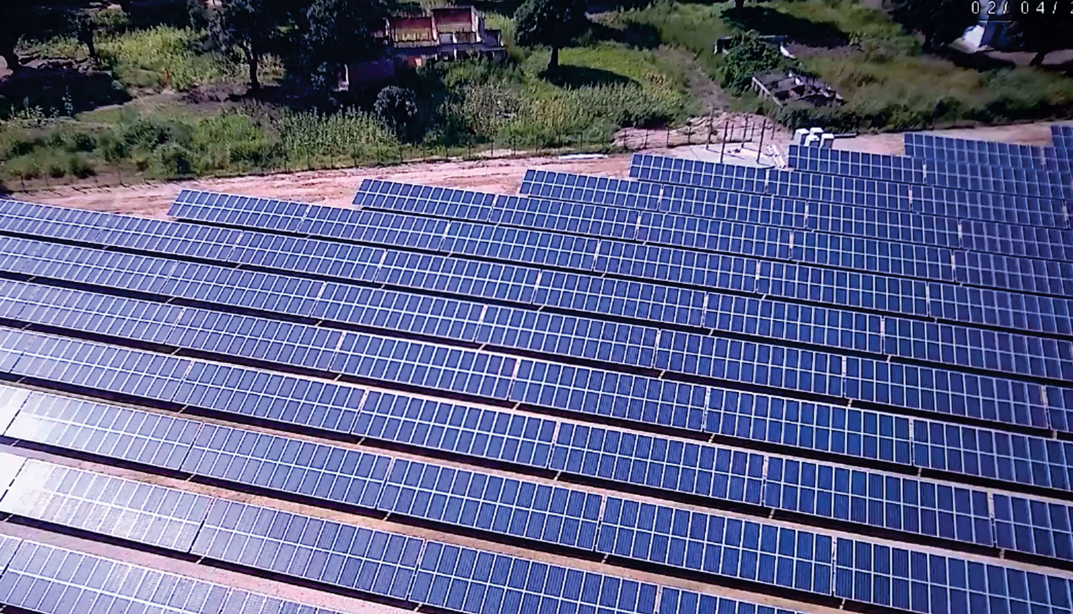 Manono's solar power plant was build by Congo Energy