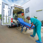 Ambulance du service d'urgence du CMC, Lubumbashi, RD Congo.
