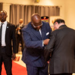 Le Président Tshisekedi décore George A. Forrest