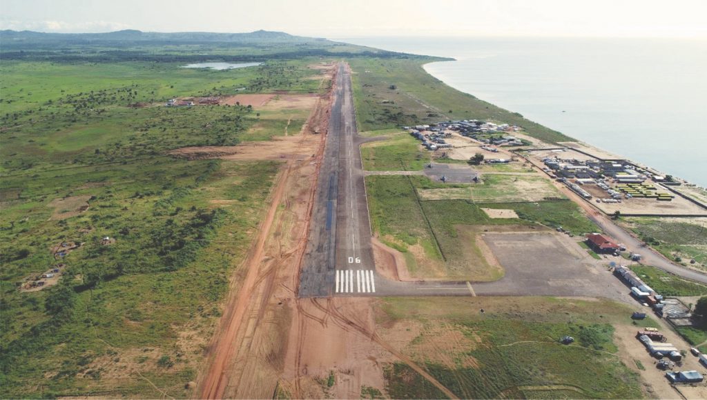 Piste d'atterrissage de l'aéroport de Kalemie Forrestgroup