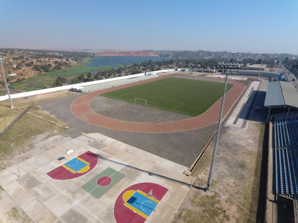 Le stade Diur à Kolwezi après rénovation