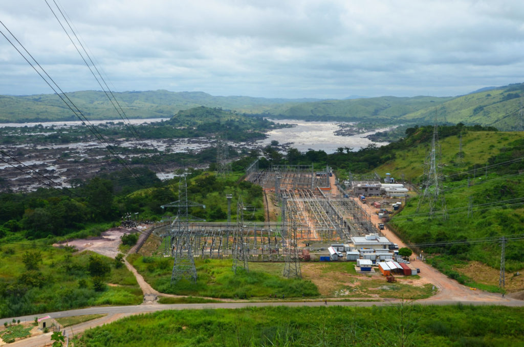 Centrale hydroélectrique d'Inga en RD Congo