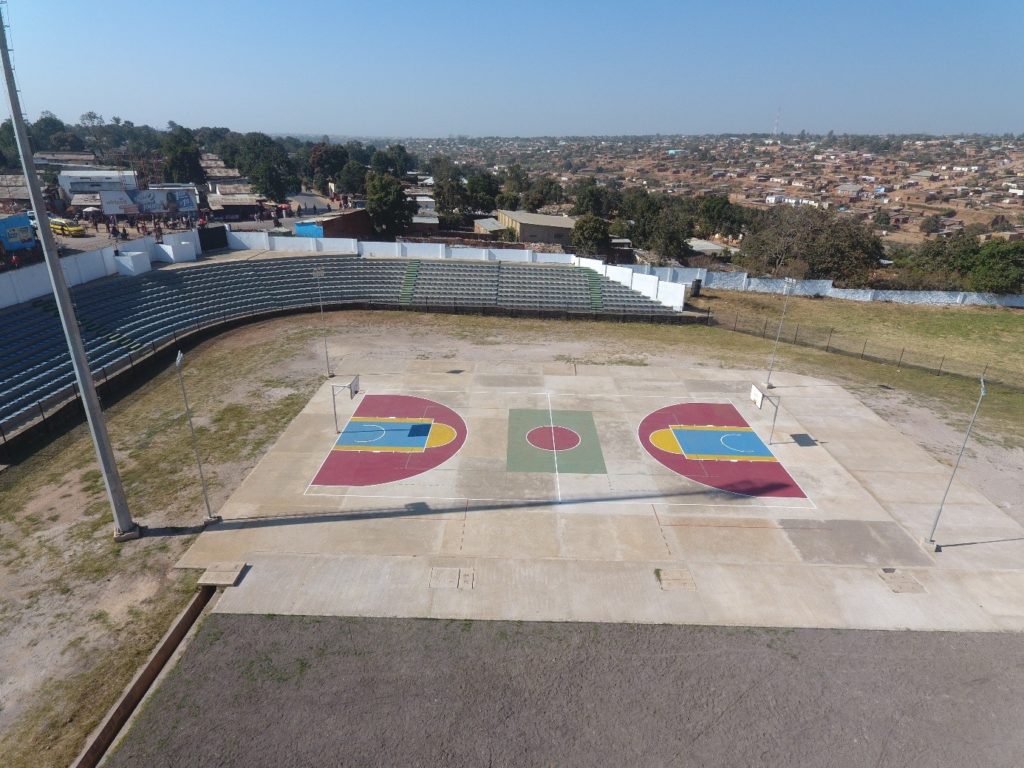 Basket field at Diur stadium, Kolwezi