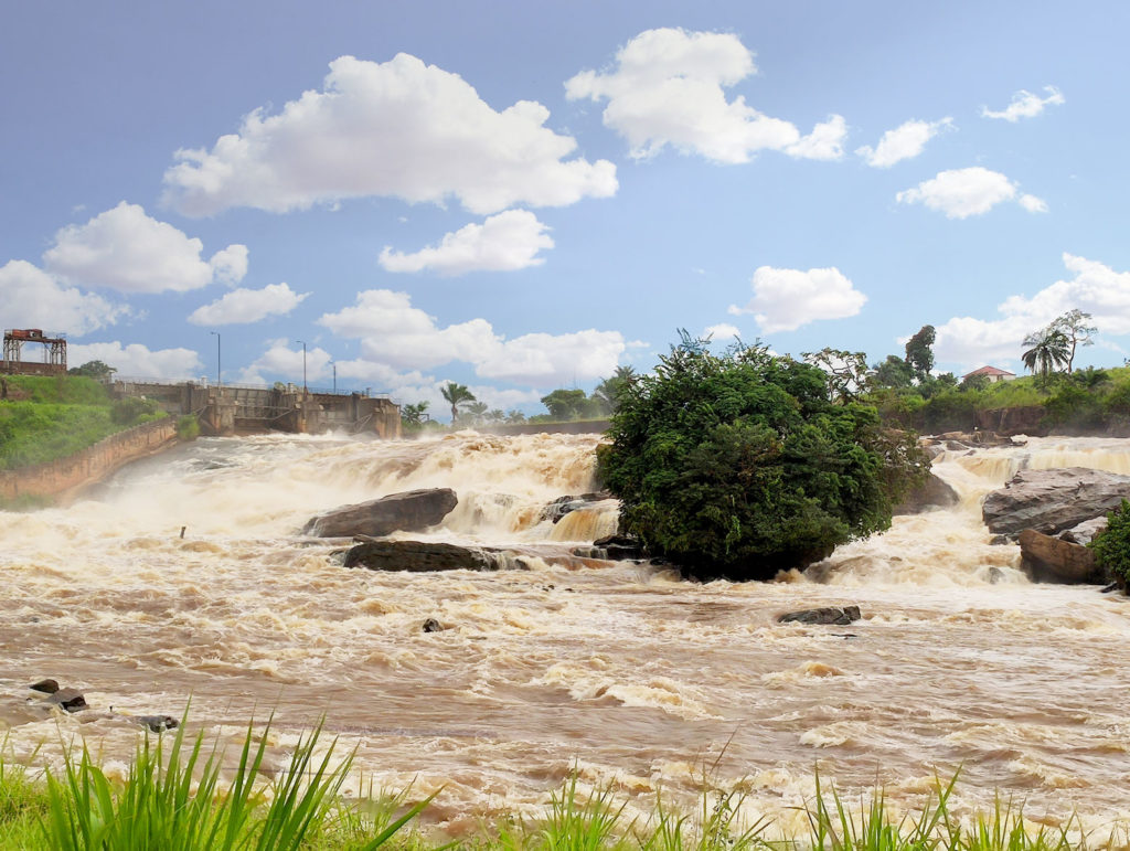 Barrage de Sanga, dans le Kongo Central, RDC