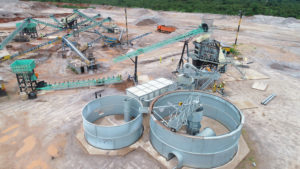 Construction d'une usine de concassage en RD Congo.