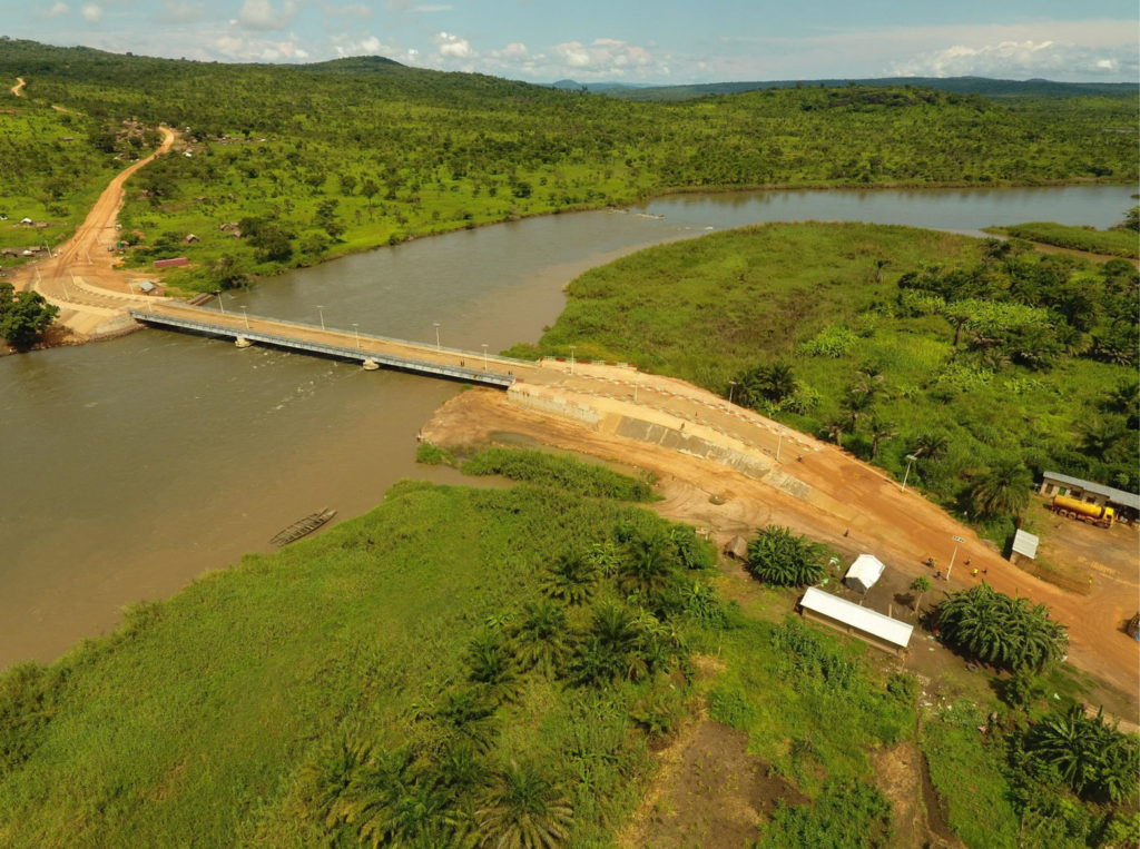 Pont Nyemba, province du Tanganyika