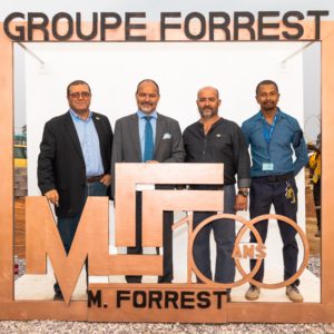 Malta David Forrest, Mike Forrest, Enzo Baccari et Lazamaharo Hendrimanitra Andriantsoa