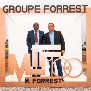 Willy Miji et Enzo Baccari, CEO d'EGMF