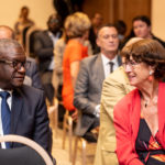 Dr Denis Mukwege and journalist Colette Braeckman
