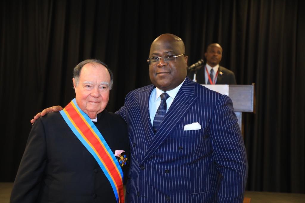 EGMF's 100th anniversary with George Arthur Forrest and Felix Antoine Tshisekedi