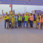 EGMF team during the construction of the Kolwezi interchange
