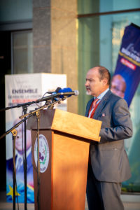 Malta D. Forrest, CEO of the Forrest Group at the inauguration of the first Kolwezi interchange in June 2025.