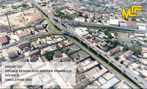 Projet du premier double échangeur de la RD Congo