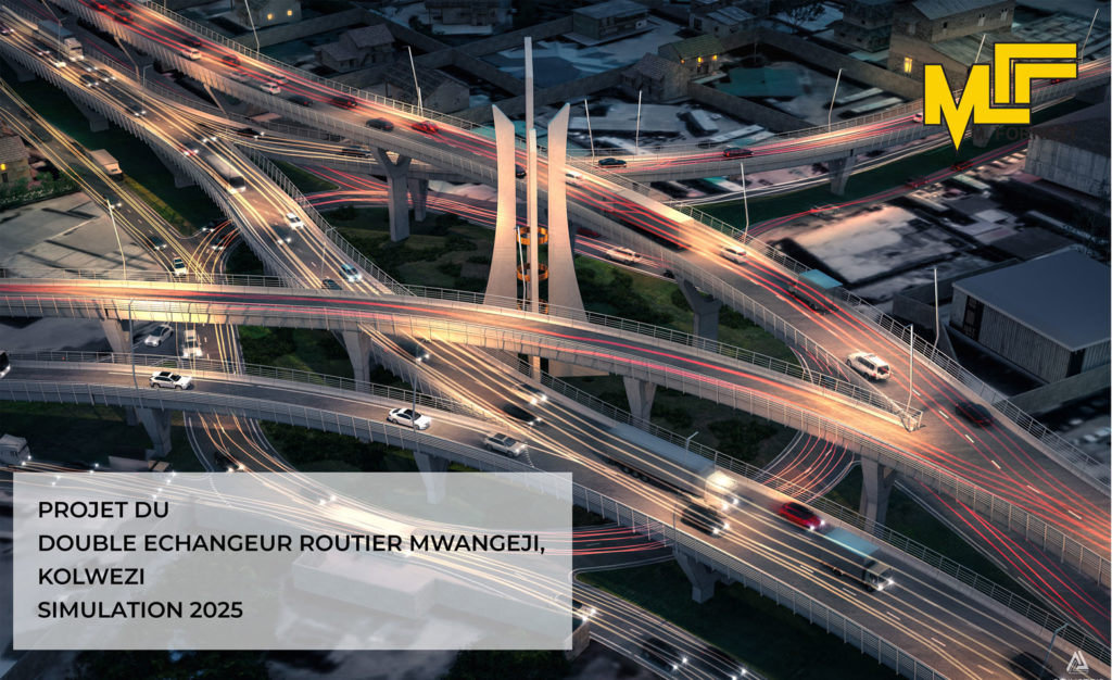 Projet de construction du double échangeur de Kolwezi.