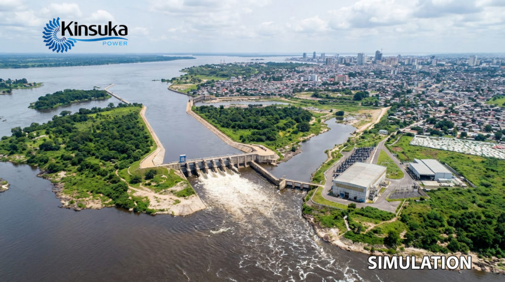 A Kinshasa, simulation du projet de centrale hydroélectrique de Kinsuka Power.